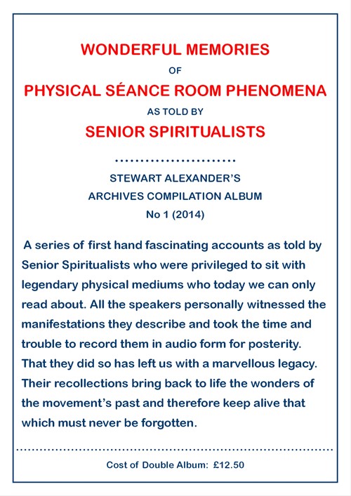 Physical Seance Room Recollections
